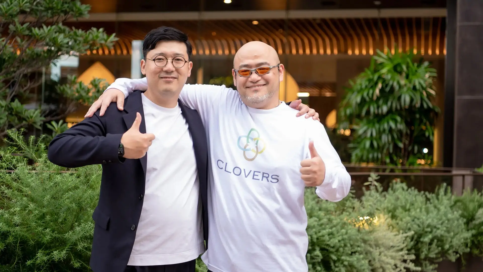 Hideki Kamiya из компании Clovers испытывает 